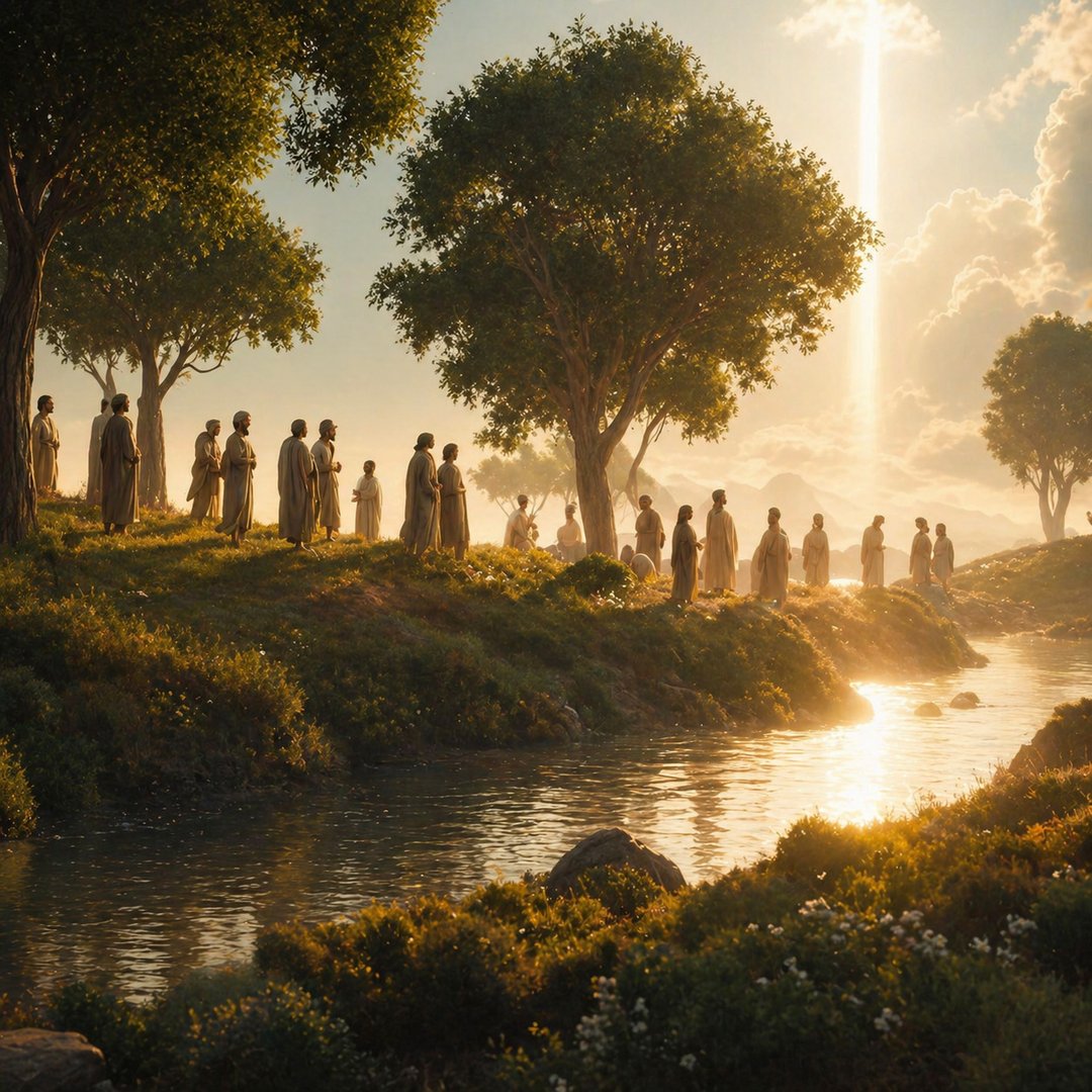 beautiful and harmonious scene set in ancient Greece during the time of the Stoics, filled with numerous human figures. Picture a serene landscape featuring a sunlit olive grove n - Copy - Copy