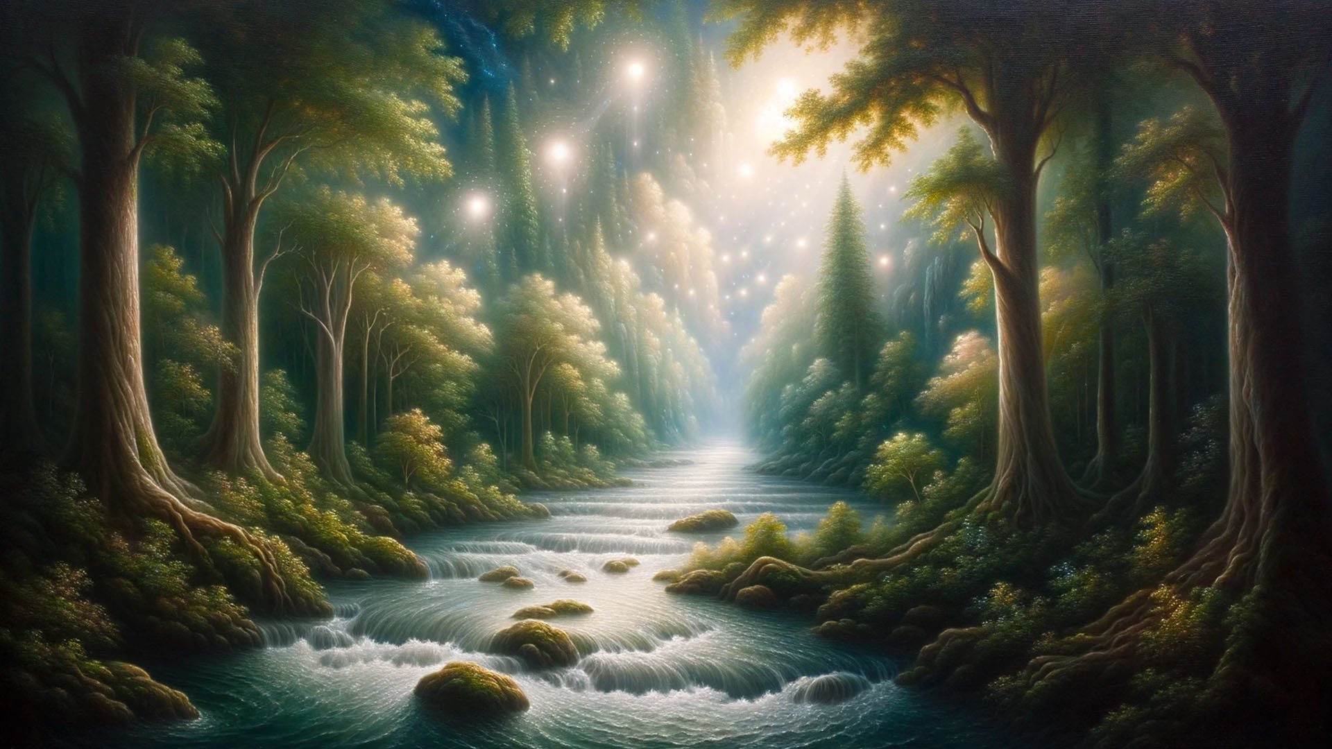 slice_fullHD_0000s_0010_DALL·E 2023-10-16 19.04.25 - Oil painting of a tranquil river flowing through a lush forest, wit